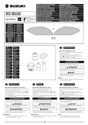 Suzuki 99181-48K10-BLK Installation Instructions Manual