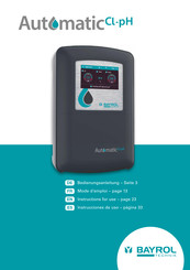 Bayrol Automatic Cl/pH Instructions For Use Manual
