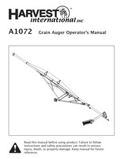 HARVEST A1072 Operator's Manual