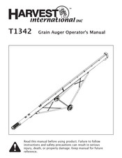 HARVEST T1342 Operator's Manual