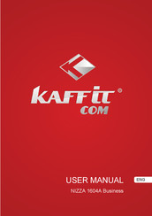 Kaffit NIZZA 1604A Business User Manual