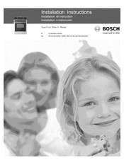 Bosch HDI7132U/01 Installation Instructions Manual