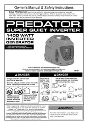 Predator 59186 Owner's Manual & Safety Instructions