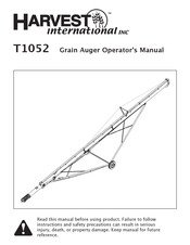 HARVEST T1052 Operator's Manual