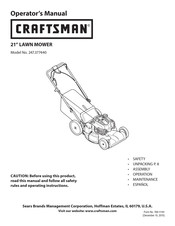 Craftsman 247.377440 Operator's Manual