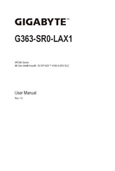 Gigabyte G363-SR0-LAX1 User Manual