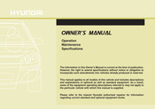 Hyundai ix35 2015 Owner's Manual