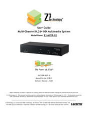 Z3 Technology Z3-MVPR-02 User Manual