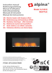 Alpina SEATTLE AJ145-S Instruction Manual