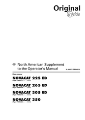 Original inside NOVACAT 350 Operator's Manual