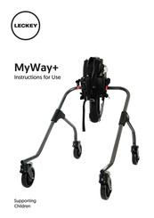 Leckey MyWay+ Instructions For Use Manual