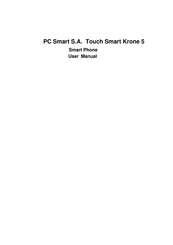PC Smart S.A. Touch Smart Krone 5 User Manual