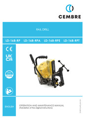 Cembre LD-16B-RPA Operation And Maintenance Manual