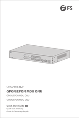 FS ONU2110-8GP Quick Start Manual