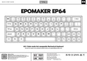 Epomaker EP64 Quick Start Manual