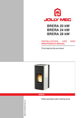 Jolly Mec BRERA 20 kW Instructions For Installation, Use And Maintenance Manual
