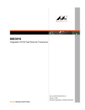 Marvell 88E3016 Manual