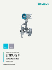 Siemens SITRANS FX330 Operating Instructions Manual
