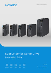 Inovance SV660FT8R4I Installation Manual