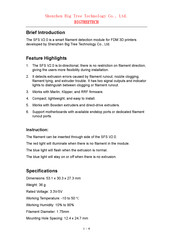 BIGTREETECH SFS V2.0 Manual