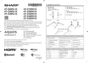 Sharp AQUOS 4T-C55FL1X Initial Setup Manual