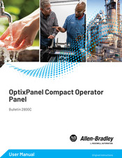 Rockwell Automation Allen-Bradley OptixPanel 2800C CM Series User Manual