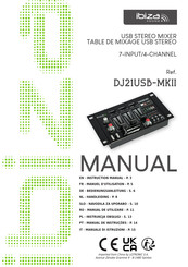 Ibiza sound DJ21USB-MKII Manual