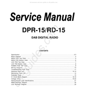 Sangean DPR-15 Service Manual
