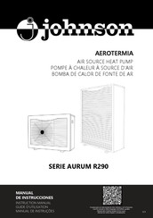 Johnson Controls AEROTERMIA AURUM R290 Series Instruction Manual