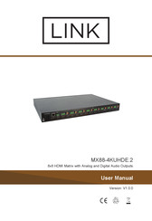Link MX88-4KUHDE.2 User Manual
