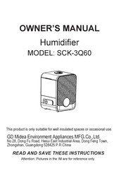 Midea SCK-3Q60 Owner's Manual