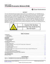 Texas Instruments TPS25984 User Manual