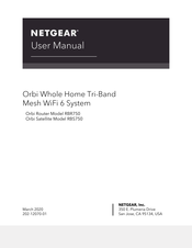 NETGEAR Orbi RBR750 User Manual
