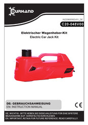 DURHAND C20-048V00 Instruction Manual