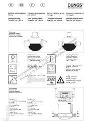 Dungs VDK 200 A S02 H2 Operation And Assembly Instructions