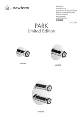 newform PARK Limited Edition 69808E Instructions Manual