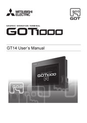 Mitsubishi Electric GOT1000 GT14 User Manual