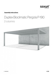 Gimenez Ganga Saxun P-190 Assembly Instructions Manual