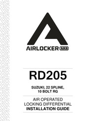 ARB Airlocker RD205 Installation Manual