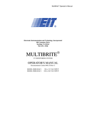EIT MULTIBRITE MB240AC1 Operator's Manual