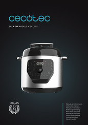 Cecotec OLLA GM H DELUXE Instruction Manual