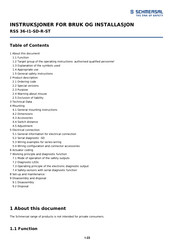 schmersal RSS 36-I1-SD-R-ST Manual