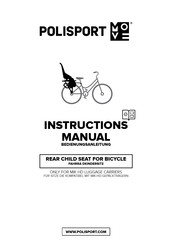 Polisport MOVE GUPPY MINI RANGE Instruction Manual