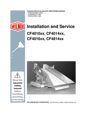 Milnor CF4014 Series Manual