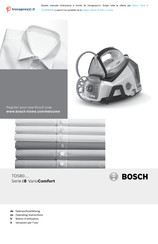 Bosch VarioComfort TDS8060DE Operating Instructions Manual