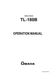 Amada TL-180B-00 Operation Manual