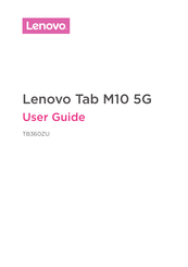 Lenovo Tab M10 5G User Manual