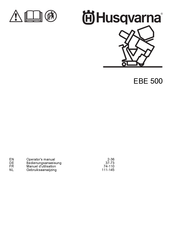 Husqvarna Blastrac EBE 500 Operator's Manual
