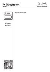 Electrolux EVE8P21X User Manual