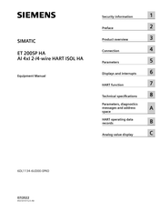 Siemens 6DL1134-6UD00-0PK0 Equipment Manual
